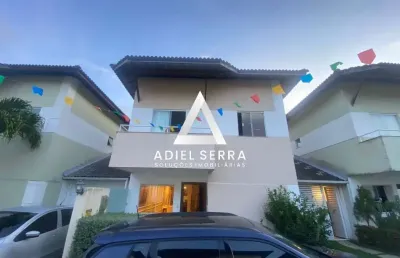 Stella maris | casa em condomínio fechado | 4 quartos sendo 1 suíte | 200m² | espaço gourmet | placa solar