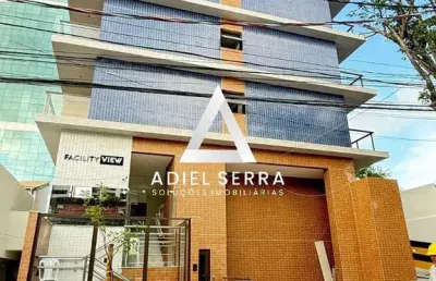 Caminho das árvores | ed. facility view | quarto e sala | 24m² | varanda | infraestrutura completa