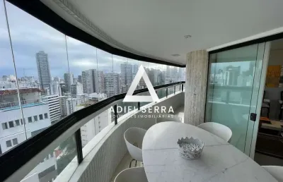 Jardim apipema | vista mar | 4 suítes | suíte master | depósito | dependência completa | nascente | 180m² | varanda integrada | 3 vagas
