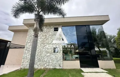Busca vida | 4 suítes | 430m² | piscina | terreno 1.021m² | nova | lazer e segurança total