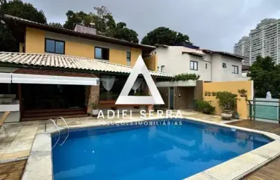 Casa em condomínio fechado com 4 quartos à venda na rua professor basílio catalá castro, 7, candeal, salvador por r$ 3.100.000