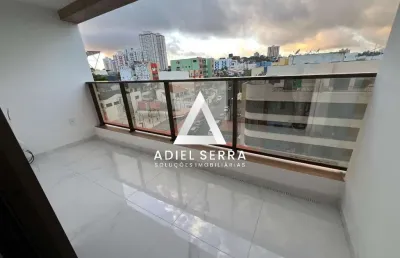 Armação | 34m² | 1/4 | nascente | vista mar | fechadura digital | ventilação | prédio novo | total infraestrutura de lazer
