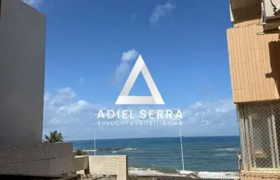 Amaralina | 1/4 com varanda | nascente | vista mar | 42m² | 1º andar | 1 vaga | excelente localização