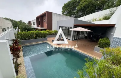Villa giardino | patamares | 3/4 | 1 suíte | 131m² | área gourmet | nascente | porteira fechada opcional | total infraestrutura de lazer