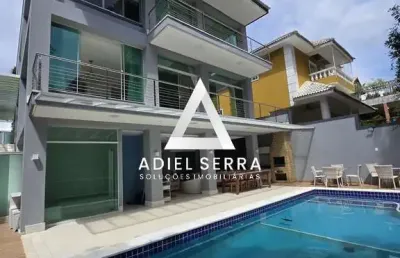 Alphaville salvador 1 | 4 suítes | 494m² | piscina | sauna | área gourmet | total infraestrutura