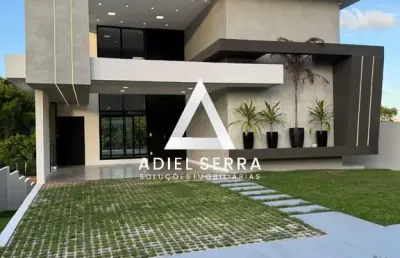 Alphaville ln iii | 4 suítes | 280m² + 100m² remanescentes | piscina com raia | home cinema | alto padrão