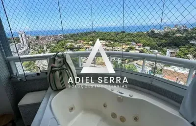 Residencial silvio robatto | 2 quartos | 86m² | vista mar | andar alto | lazer completo