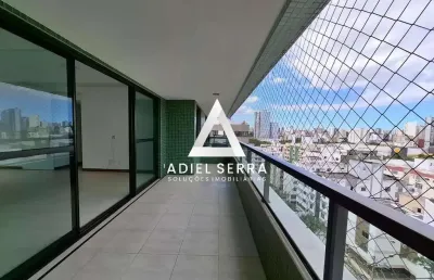Mansão rafaelo sanzio | pituba | 151m² | 4/4 | 3 suítes + gabinete | nascente | 2 vagas | vista livre