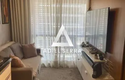 Barra | 33m² | 1/4 e sala | 1 vaga | totalmente reformado | varanda | academia | total infraestrutura de lazer