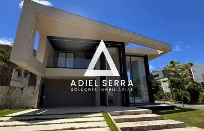 Alphaville 2 | alto padrão | 4 suítes | 450m² c/ 780 de terreno | energia solar e poço artesiano | home cinema | total infraestrutura de lazer