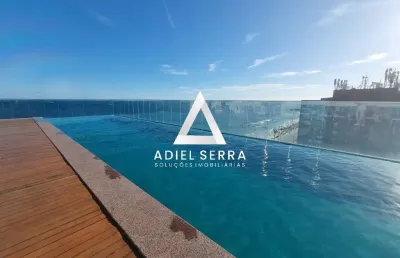 Expresso 2222 | quarto e sala | 51m² | nascente | mobiliado | vista privilegiada na barra | porteira fechada | total infraestrutura de lazer