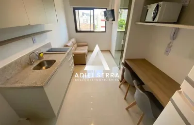 Pituba - 1 quarto e sala - 25m² - porteira fechada - total infraestrutura de lazer - coworking - nascente total
