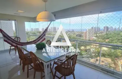Greenville - etco - 130m² - vista mar - nascente total - andar alto - 3 quartos sendo 1 suíte - varanda gourmet - churrasqueira - armários - 2 vagas