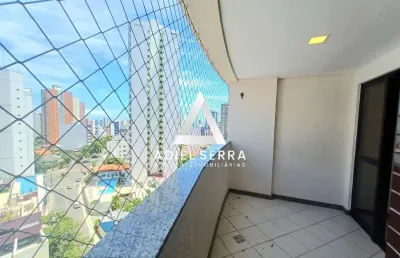 Pituba - 88m² -- 3 quartos sendo 1 suíte - nascente - ventilado - varanda - armários - área de serviço - 3 banheiros - 2 vagas