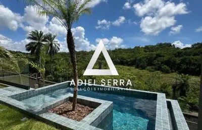Alphaville litoral norte 2 - casa nova - nuca habitada - fino acabamento - nascente - piscina e área gourmet - 3 suítes