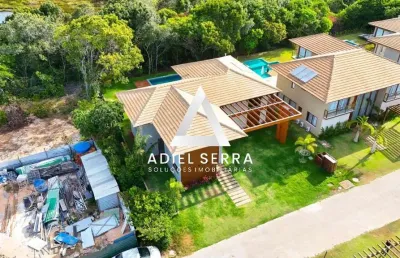 Praia do forte - 700m² - recém construída - 6 suítes - 3 salas - 2 lavabos - área gourmet - piscina - spa - pergolado - automação - 8 vagas - depósito