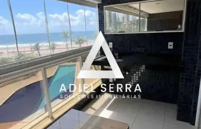 Armação - salvador suítes residence - 1/4 e sala - 50m² - nascente - frente mar - mobiliado - 1 vaga
