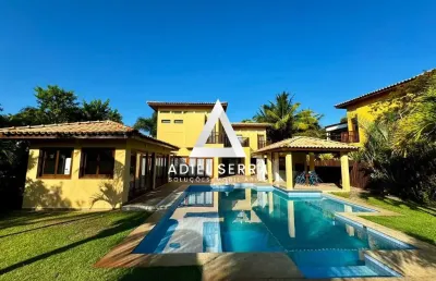 Quintas de sauípe - 972m² - porteira fechada - nascente - 4 suítes -área gourmet c/ churrasqueira - home - piscina - jardim - 10 vagas