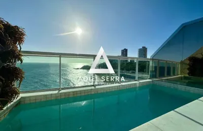 Ondina - costa españa - 120m² - cobertura - reformado - mobiliado - 2 suítes - 4 banheiros - piscina - automatização - climatizado - 2 vagas