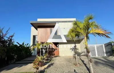 Alphaville 2 - nova - recém construída - 734m² total - 4 suítes - closets - escritório - 1 suíte extra - porcelanato - 6 vagas