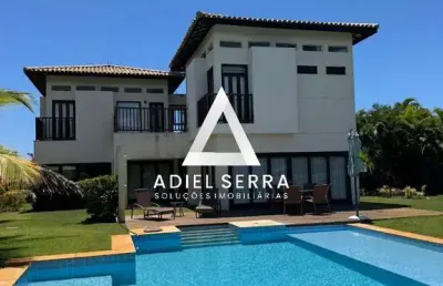 Costa de sauípe - 1.100m² total - porteira fechada - mobiliada - decorada - 4 suítes - 5 vagas