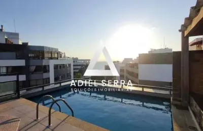 Rio vermelho - cobertura - 442m² - vista mar - 5 suítes - piscina privativa - área gourmet - 7 banheiros - armários - dependência completa - 5 vagas