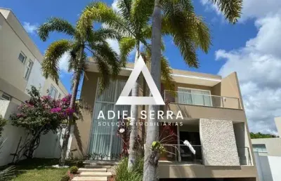 Alphaville litoral norte 1 - 472,93m² total - porteira fechada - 3 suítes - 2 cozinhas - móveis planejados - piscina - área gourmet - 3 vagas