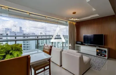 Le parc - 195m² - andar alto - vista livre - ventilado - 4 suítes - 2 varandas - lavabo - cozinha - dependência - 4 vagas - depósito