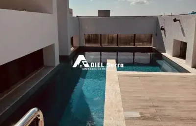 Greenville - lumno - cobertura - 485m² - vista - elevador p/ 2 pavimentos - 4 suítes - master c/ closet - espaço gourmet - piscina privativa - 6 vagas