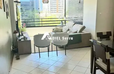 Pituba ville - 68m² - 2 quartos - 1 suíte - varanda integrada - 2 banheiros - ar condicionado - armários planejados - área de serviço - 1 vaga
