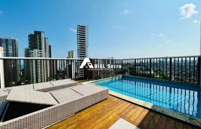 Horto florestal - cobertura - 220m² - 3 suítes - closet - home - dependência completa - piscina privativa - lavabo - 3 vagas