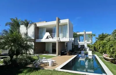 Busca vida - 820m² total - 4 suítes - master c/ closet - escritório - dependência completa - piscina - área gourmet - depósito - 6 vagas