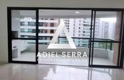 Alphaville 1 salvador - 113m² - 3 quartos - 1 suíte - lavabo - varanda gourmet - armários - dependência completa - 2 vagas