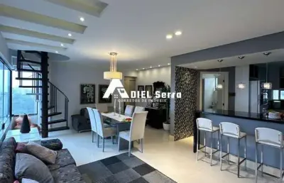 Rio vermelho - 213m² -  cobertura - vista mar - nascente - 3 suítes - dependência completa - piscina privativa - churrasqueira - 2 vagas