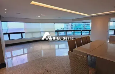 Morro do gato - 224,50m² - vista mar - 4 suítes - varanda - lavabo - rouparia - dependência completa - 5 vagas - condomínio c/ infraestrutura