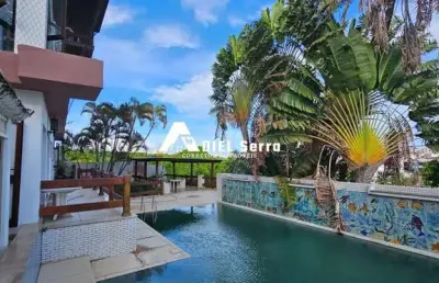 Candeal - 687m² - 5 suítes - vista livre - 5 salas - varandas - gabinete - despensa - dependência completa - piscina - espaço gourmet - 3 vagas