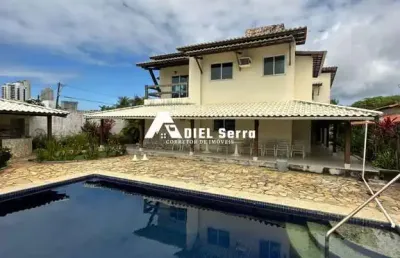 Jaguaribe - casa duplex - 5 suítes sendo 3 c/ closet - varanda - despensa - home office - piscina e área gourmet privativos - reformada - 3 vagas