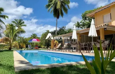 Quintas de sauipe - 4 suítes - 350m² área construída - piscina e área gourmet - porteira fechada