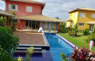 Sauípe - mobiliada - reformada - 4 suítes - espaço gourmet e piscina privativos - 5 vagas