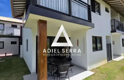 Praia do forte | 2/4 c/ 1 suíte | 55,62m² | garden frente lago | térreo | mobiliado | total infraestrutura
