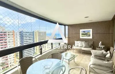Pituba ville | 3 suítes + gabinete | 245m² | 4 vagas | dependência completa | banheira | closet | suíte master | total infraestrutura de lazer