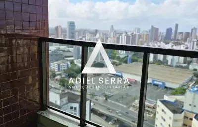 Brotas | 3/4 com suíte | 70m² | vista mar | nascente | andar alto | semi mobiliado | infraestrutura completa