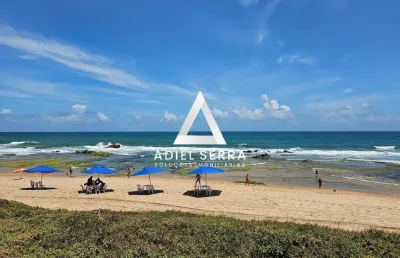 Stella maris | 1/4 térreo com varanda | frente mar | 56,51m² | pé na areia | infraestrutura completa de lazer