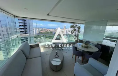 Locação ? caminho das árvores | 2/4 com suíte | 115m² | vista mar | fino acabamento | total infraestrutura de lazer