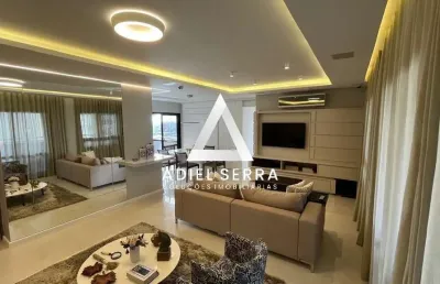 Horto florestal | 3 suítes + home | 164m² | varanda com passa-prato | vista frontal | total infraestrutura de lazer