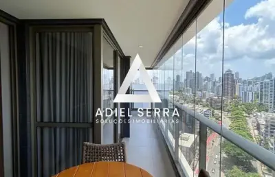 Beach class | 2/4 com suíte | 65m² | porteira fechada + vista mar | total infraestrutura de lazer