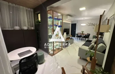 Locação | caminho das árvores | 2 quartos | 1 suíte | 60m² | 2 vagas | mobiliado | fino acabamento