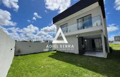 Terras alphaville | casa duplex | 219m² | 4/4 (3 suítes) | moderna com piscina | total infraestrutura de lazer