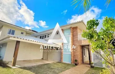 Alphaville 1 | casa | 450m² | 4 suítes + escritório | piscina | varanda gourmet | escritório | total infraestrutura de lazer