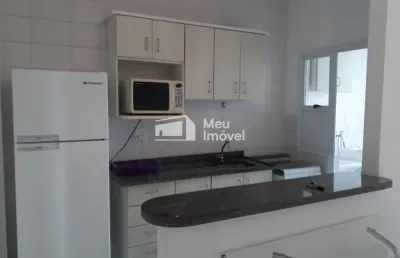 Aluguel apartamento mobiliado 1 dormitório - 50m² - condomínio blue tower - vila ema, são josé dos campos